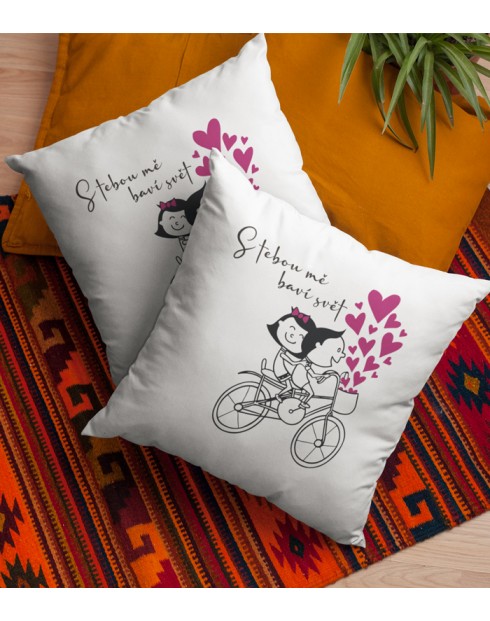 Polštářky pro zamilované - S tebou mě baví svět