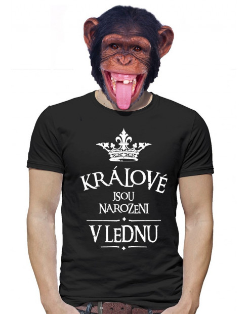 Pánské tričko Králové jsou narozeni...