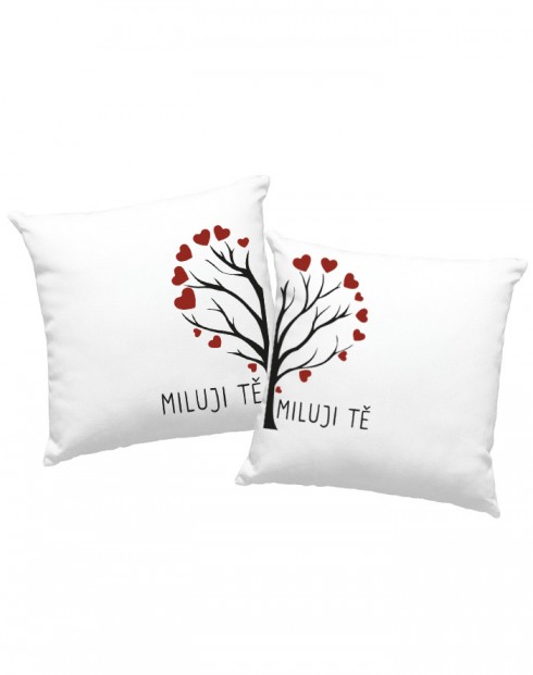 Polštářky pro zamilované - Miluji tě