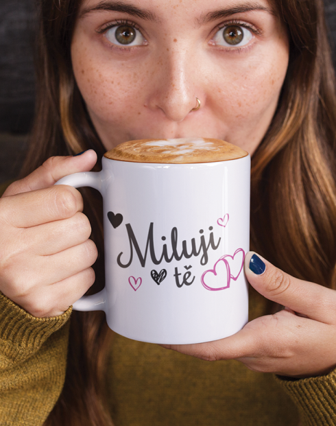 Hrneček pro zamilované Miluji tě