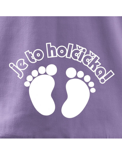 Těhotenské tričko Je to holčička