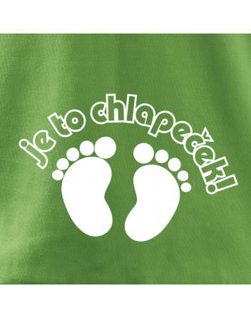 Těhotenské tričko Je to chlapeček