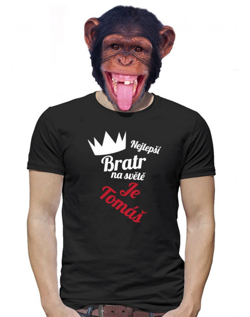 Tričko pro nejlepšího bratra na světě