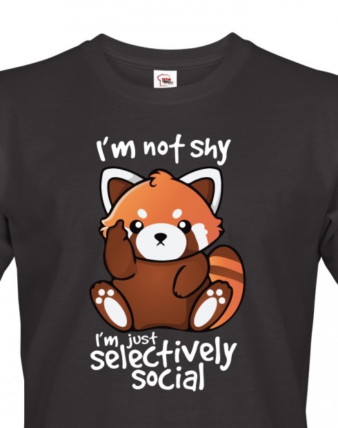 Pánské tričko I am not shy