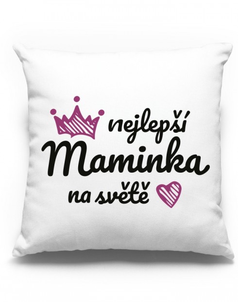 Polštář pro mámu Nejlepší máma na světě