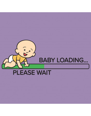 Těhotenské tričko Baby loading 2
