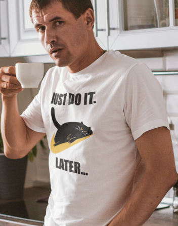 Pánske tričko Just do it later