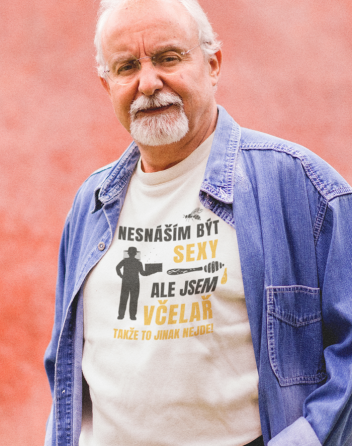 Pánské tričko pro včelaře Nesnáším být sexy, ale jsem včelař