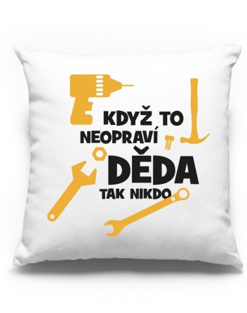 Polštářek pro dědu kutila