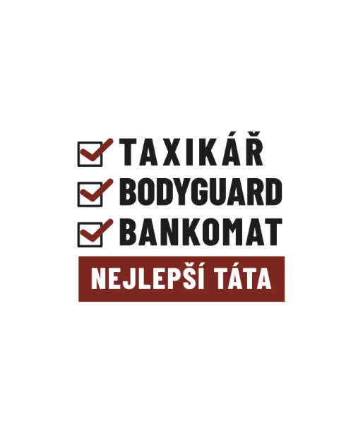 Polštářek pro tatínka Nejlepší táta