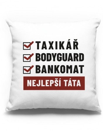 Polštářek pro tatínka Nejlepší táta