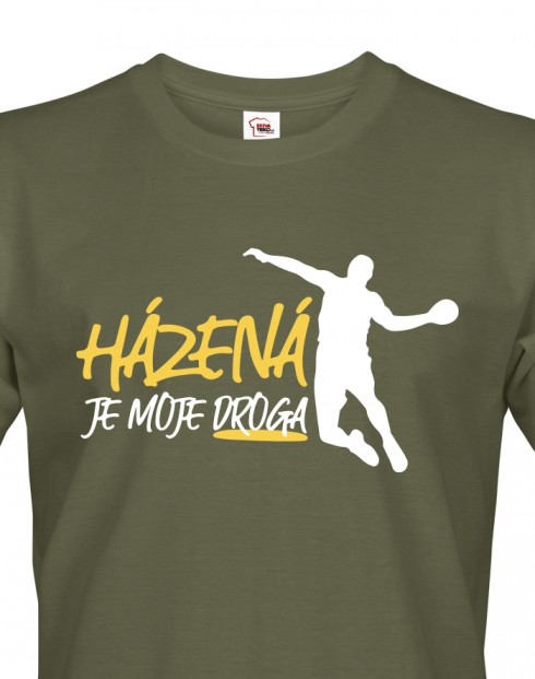 Pánske tričko Házená je moje droga
