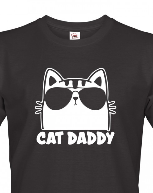 Pánske tričko Cat daddy