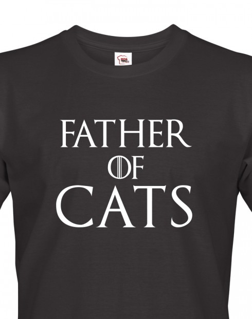 Pánske tričko Father of cats