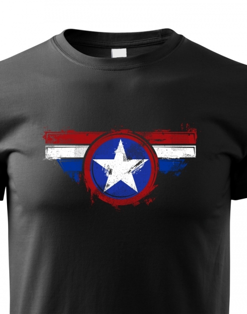 Dětské tričko Kapitán Amerika