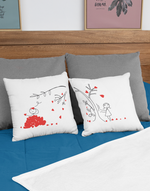 Polštářky pro zamilované Zamilovaný strom