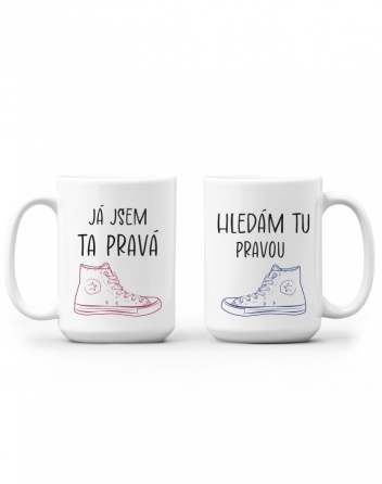 Hrnečky pro zamilované Hledám tu pravou