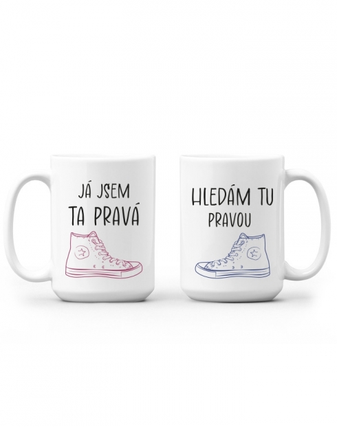 Hrnečky pro zamilované Hledám tu pravou