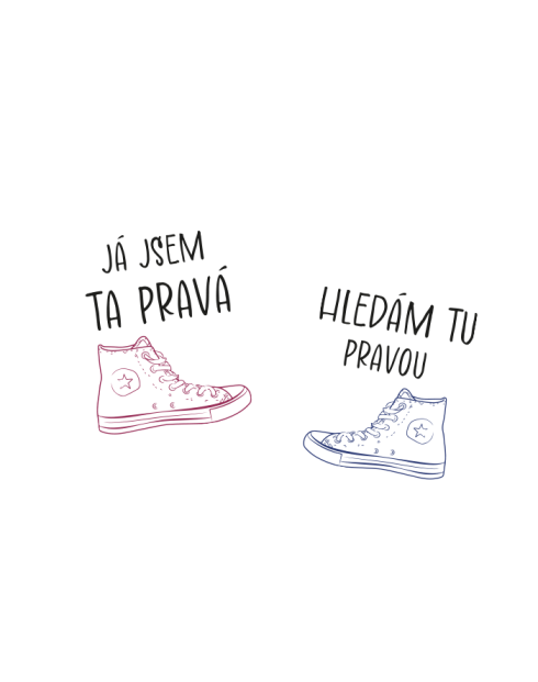 Polštářky pro zamilované Hledám tu pravou