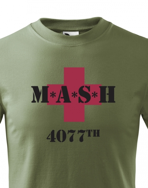 Dětské tričko s potiskem MASH 4077