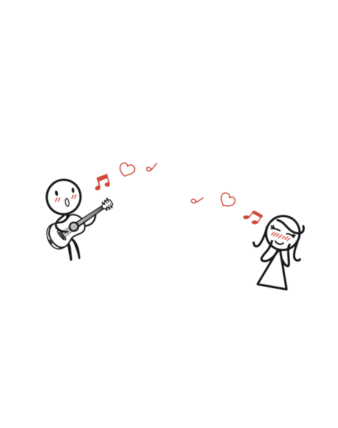 Polštáře pro zamilované Hudba