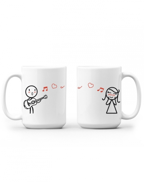 Hrnečky pro zamilované Hudba