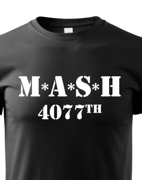 Dětské tričko s potiskem MASH 4077 2