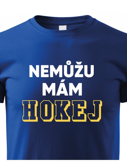 Dětské tričko Nemůžu mám hokej 2